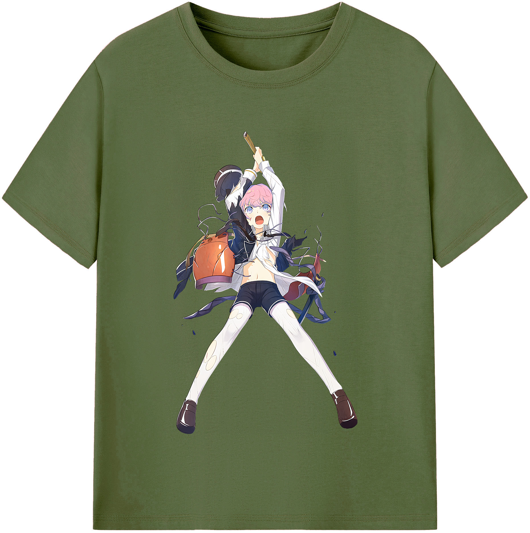 （画像用） 刀剣乱舞 Touken Ranbu 綿100％半袖Tシャツ（フロントプリント）